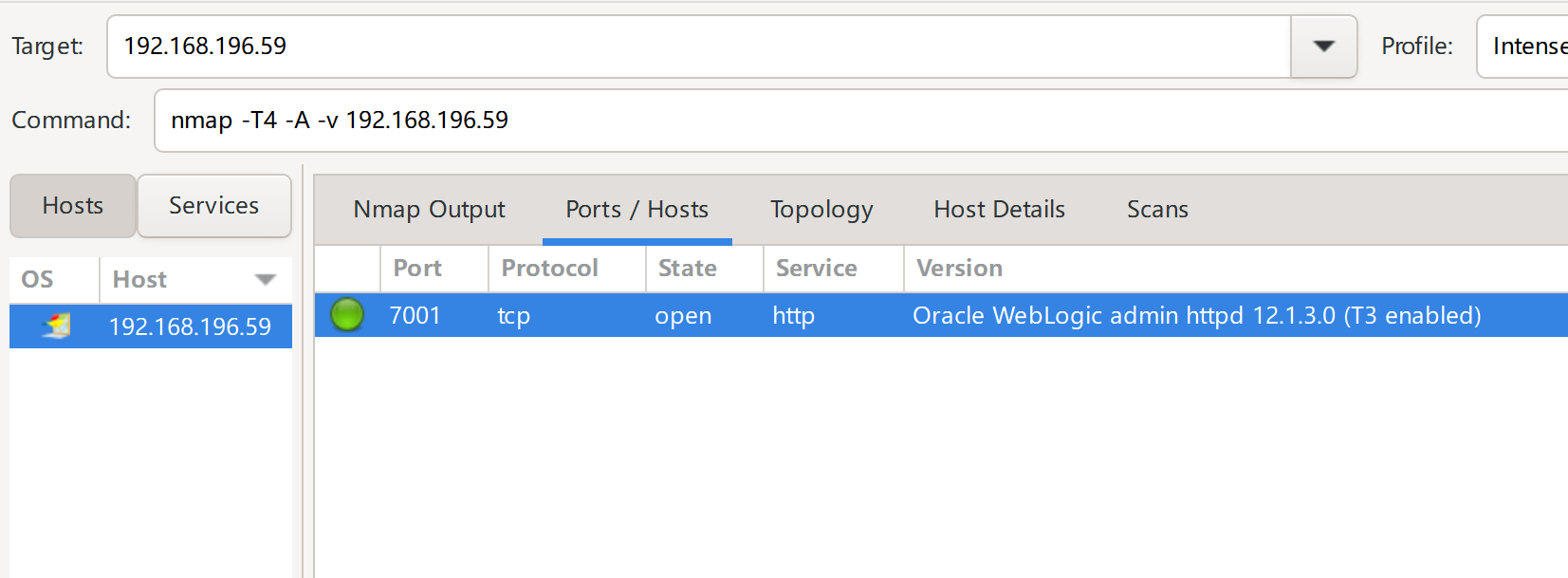 redteam靶场1从外网 Weblogic 打进内网